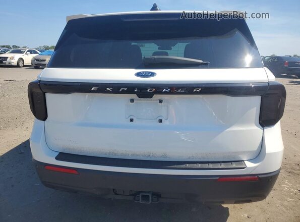 1FMUK7DH9SGA96821 2025 FORD EXPLORER White უკანა ხედი