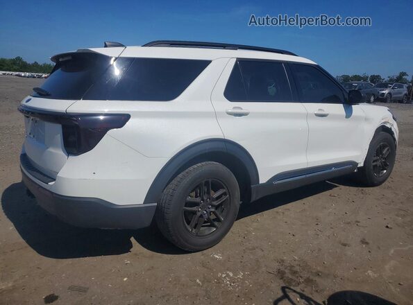 1FMUK7DH9SGA96821 2025 FORD EXPLORER White უკანა მარჯვენა