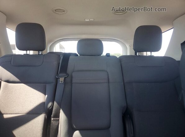 1FMUK7DH9SGA96821 2025 FORD EXPLORER White უკანა სავარძლების ხედი