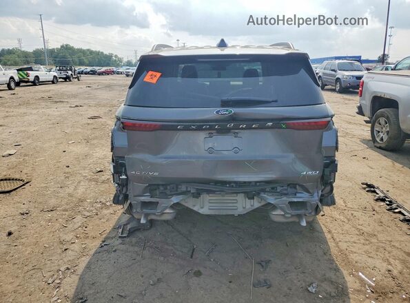 1FMUK8DH0SGC79904 2025 FORD EXPLORER Серый Вид сзади
