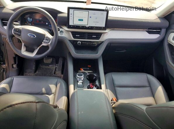 1FMUK8DH0SGC79904 2025 FORD EXPLORER Серый Вид панели приборов
