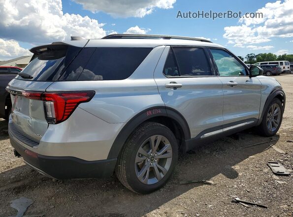 1FMUK8DH2SGA98237 2025 FORD EXPLORER Silver Trasero derecho