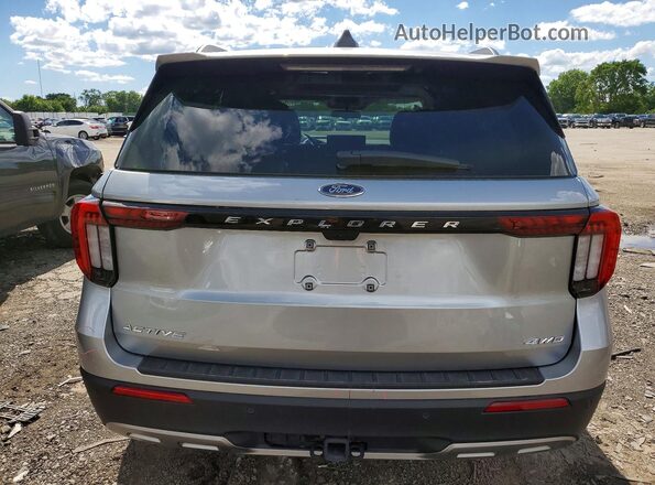 1FMUK8DH2SGA98237 2025 FORD EXPLORER Silver Vista trasera