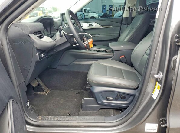 1FMUK8DH6SGA14906 2025 FORD EXPLORER Серый Вид салона спереди