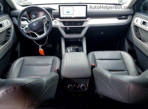1FMUK8DH6SGA14906 2025 FORD EXPLORER Серый Вид панели приборов