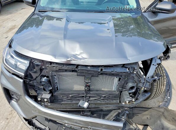 1FMUK8DH6SGC78451 2025 FORD EXPLORER Gray ძრავის განყოფილების ხედი