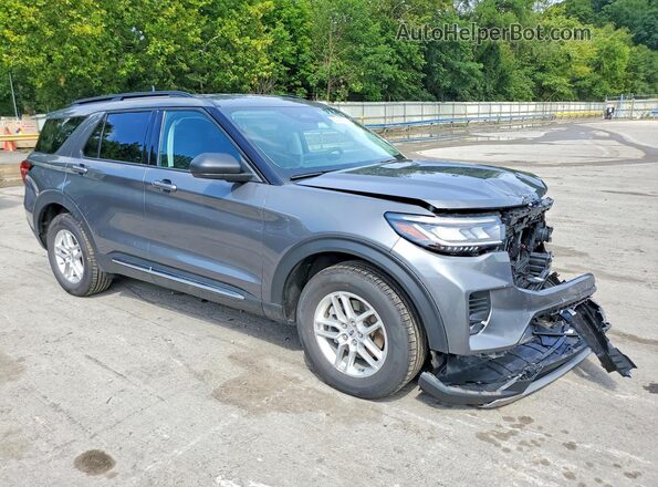 1FMUK8DH6SGC78451 2025 FORD EXPLORER Gray წინა მარჯვენა