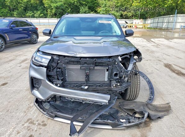 1FMUK8DH6SGC78451 2025 FORD EXPLORER Gray წინა ხედი
