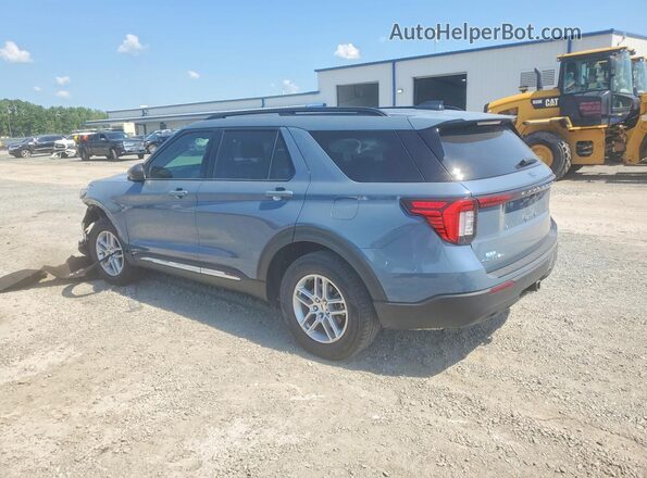 1FMUK8DH7SGC60072 2025 FORD EXPLORER Синий Задняя левая четверть