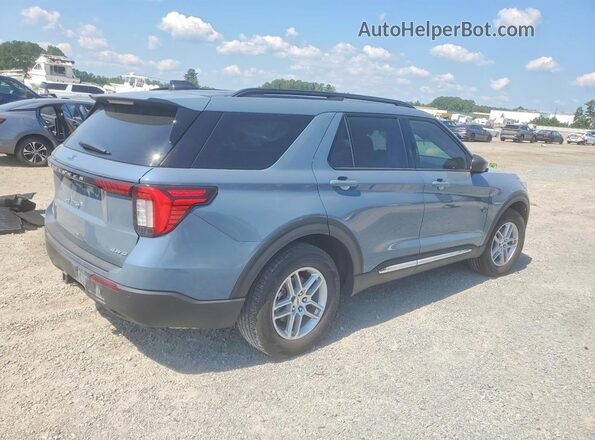1FMUK8DH7SGC60072 2025 FORD EXPLORER Синий Задняя правая четверть