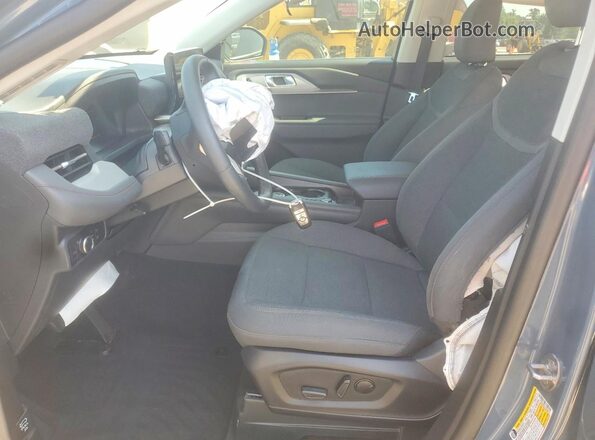 1FMUK8DH7SGC60072 2025 FORD EXPLORER Синий Вид салона спереди