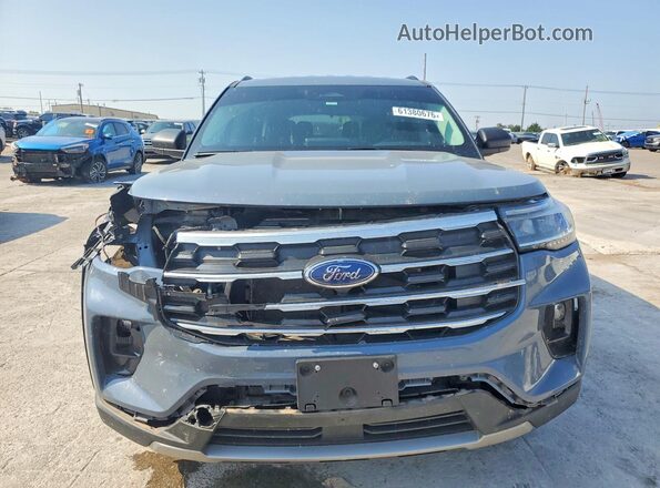1FMUK8DHXSGA52719 2025 FORD EXPLORER Blue Widok z przodu