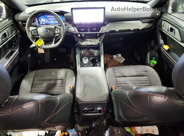 1FMUK8KH9TGA16931 2026 FORD EXPLORER Black Առջևի վահանակի տեսք