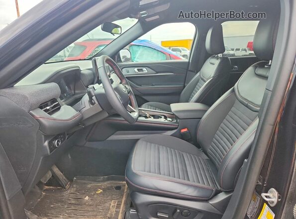 1FMUK8KHXTGA57164 2026 FORD EXPLORER Black Widok wnętrza z przodu