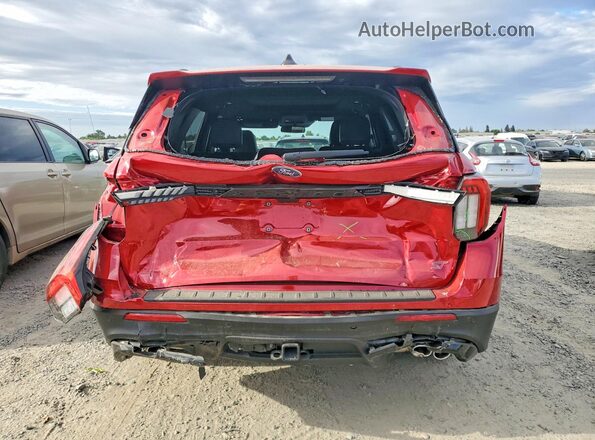 1FMWK8GC0SGC38505 2025 FORD EXPLORER Red უკანა ხედი