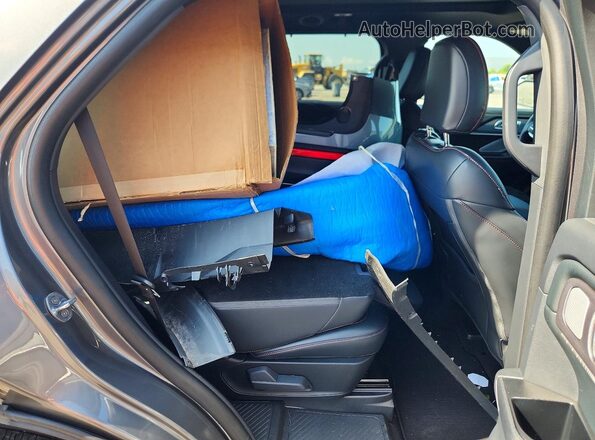 1FMWK8GC2SGA81494 2025 FORD EXPLORER Серый Вид задней части салона