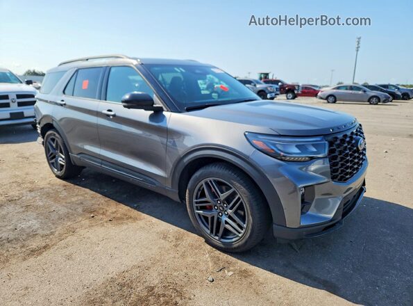 1FMWK8GC2SGA81494 2025 FORD EXPLORER Серый Передняя правая четверть