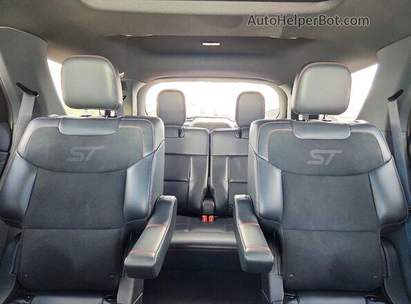 1FMWK8GC3SGC89626 2025 FORD EXPLORER White Вид задніх сидінь