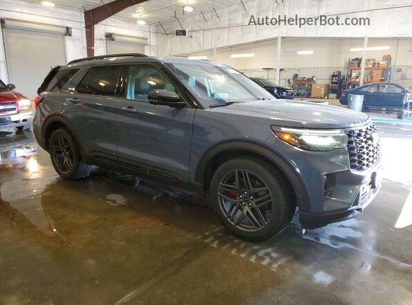 1FMWK8GC6SGB94333 2025 FORD EXPLORER Blue Front right