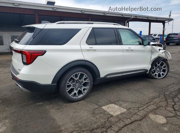 1FMWK8HC8SGC18226 2025 FORD EXPLORER Белый Задняя правая четверть