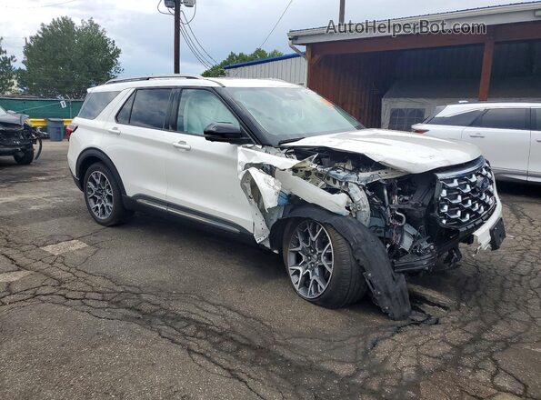1FMWK8HC8SGC18226 2025 FORD EXPLORER Белый Передняя правая четверть