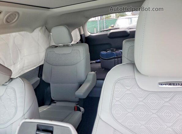 1FMWK8HC8SGC18226 2025 FORD EXPLORER Белый Вид задних сидений