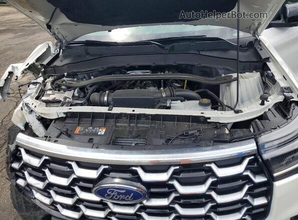 1FMWK8HC8SGC18226 2025 FORD EXPLORER Белый Вид подкапотного пространства