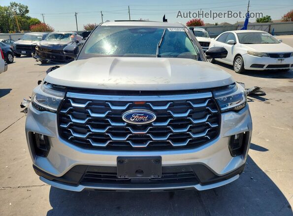 1FMWK8HC9SGA73231 2025 FORD EXPLORER Silver Front view