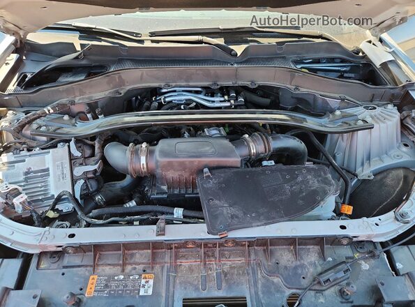 1FMWK8HC9SGA73231 2025 FORD EXPLORER Silver Engine compartment view