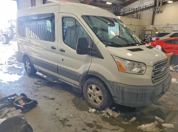 1FMZK1CM2JKA62927 2018 FORD TRANSIT White Delantero derecho