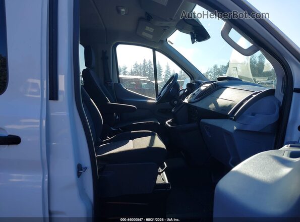 1FMZK1YM0JKB07176 2018 FORD TRANSIT-150 White Widok wnętrza z przodu