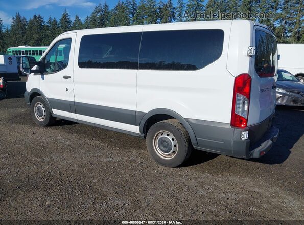 1FMZK1YM0JKB07176 2018 FORD TRANSIT-150 White Tył lewy