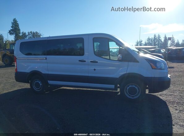 1FMZK1YM0JKB07176 2018 FORD TRANSIT-150 White Widok wnętrza z tyłu