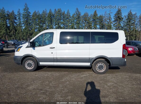 1FMZK1YM0JKB07176 2018 FORD TRANSIT-150 White Widok wnętrza 360 stopni