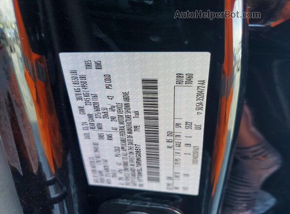 1FT6W5L76RWG08517 2024 FORD F150 Черный Вид подкапотного пространства