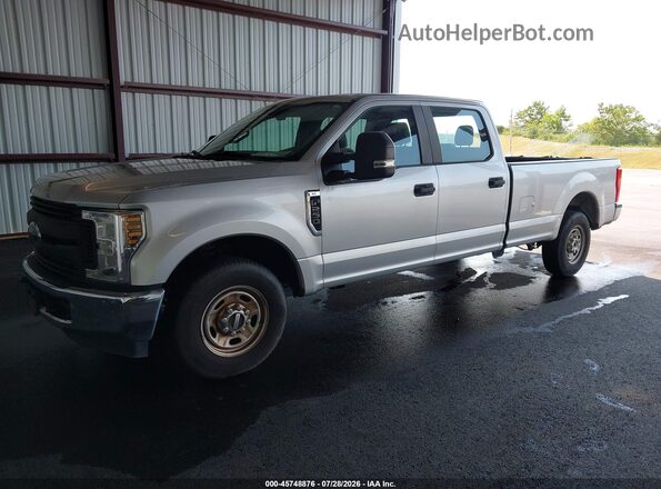 1FT7W2A60KEE92563 2019 FORD F-250 Silver Առջևի ձախ երեք քառորդ տեսարան