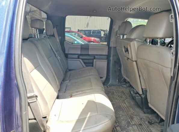 1FT7W2A62KEG06210 2019 FORD F250 Blue უკანა სავარძლების ხედი
