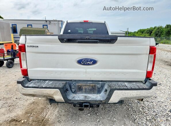 1FT7W2A69KEE03296 2019 FORD F250 White Widok z tyłu