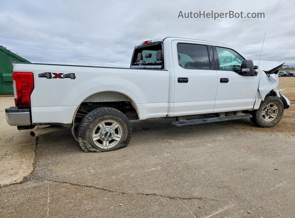 1FT7W2B60HED88811 2017 FORD F250 Белый Задняя правая четверть
