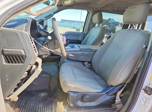 1FT7W2B60HED88811 2017 FORD F250 Белый Вид салона спереди