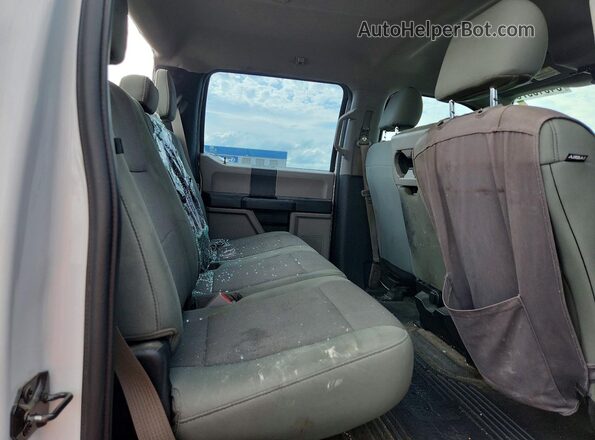1FT7W2B60HEE71073 2017 FORD F250 White Widok tylnych siedzeń