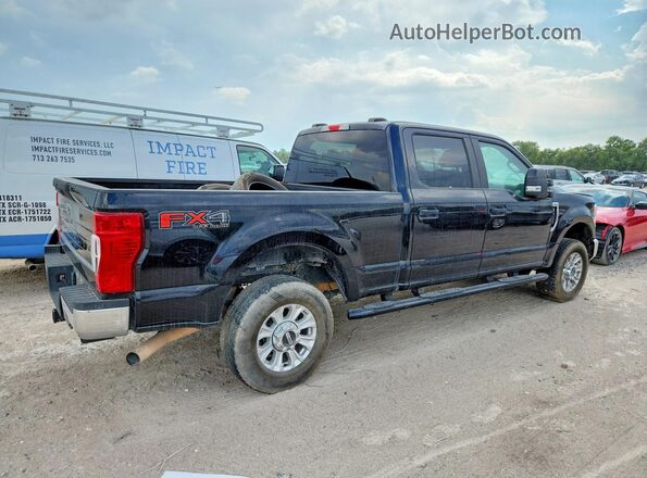 1FT7W2B63NEG39932 2022 FORD F250 Black Задня права чверть