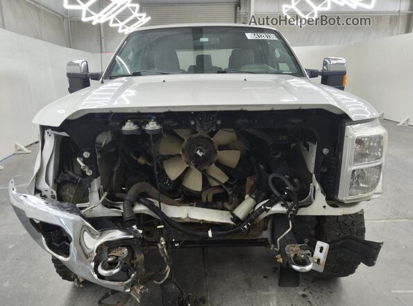 1FT7W2B64GEA13437 2016 FORD F250 White Vista de la etiqueta del VIN
