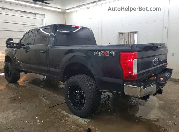 1FT7W2B64HEF19044 2017 FORD F250 Черный Задняя левая четверть