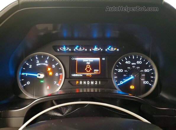 1FT7W2B64HEF19044 2017 FORD F250 Черный Вид щитка приборов