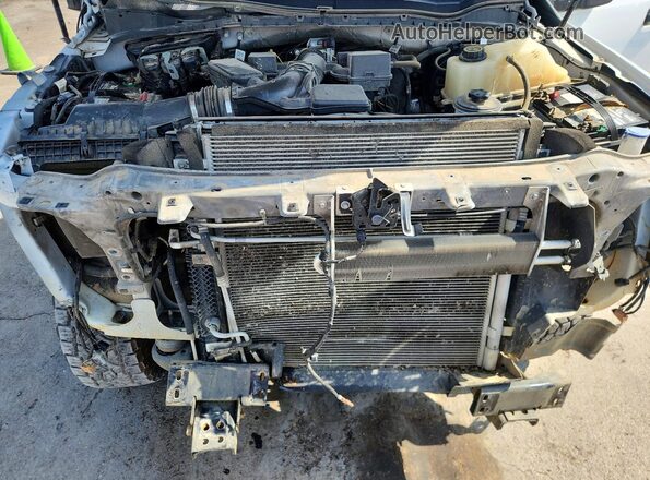 1FT7W2B65NEF59001 2022 FORD F250 White უკანა სალონის ხედი