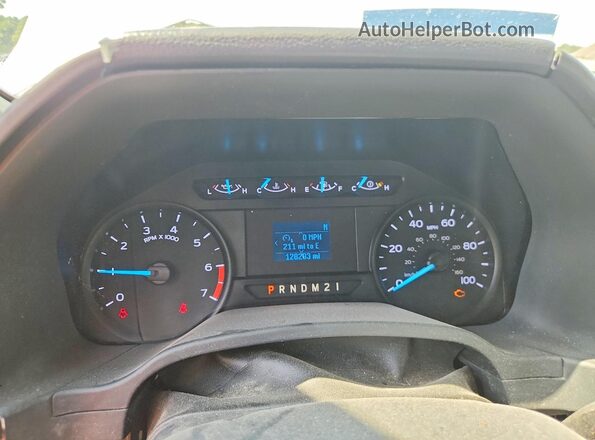 1FT7W2B65NEF59001 2022 FORD F250 White ხელსაწყოთა პანელის ხედი