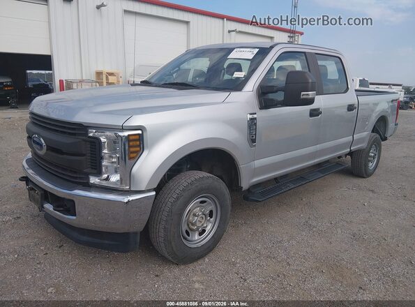 1FT7W2B67JEC83818 2018 FORD F-250 Gray Առջևի ձախ երեք քառորդ տեսարան