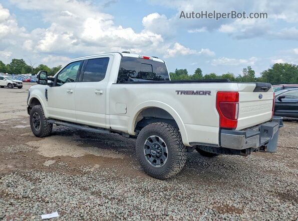 1FT7W2BN1NEF18856 2022 FORD F250 White უკანა მარცხენა
