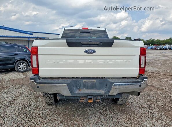 1FT7W2BN1NEF18856 2022 FORD F250 White უკანა ხედი